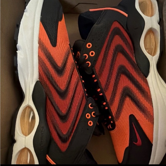 Nike Air Max Black and Orange Insole Detail main image 6
